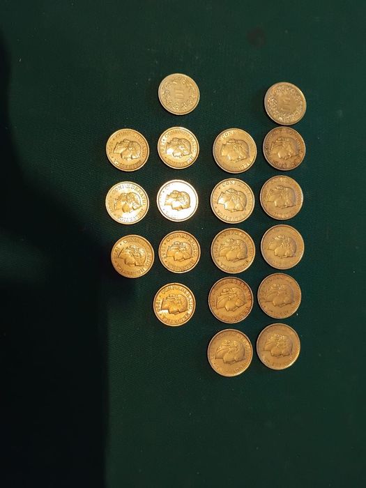 58 Moedas da Noruega e Suíça