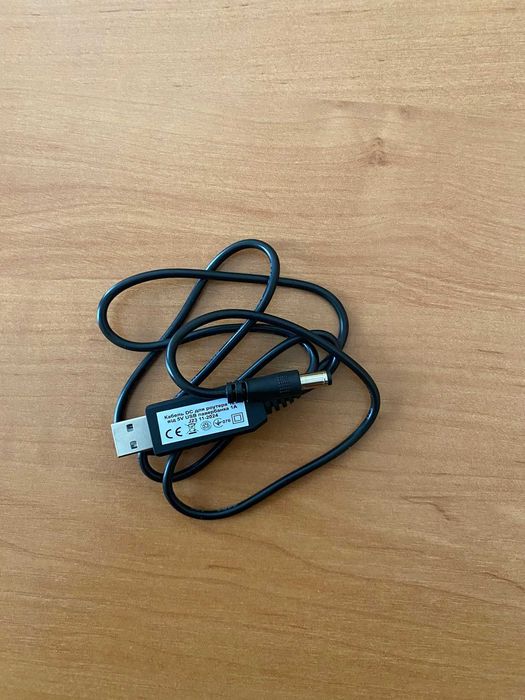 Кабель питания USB–DC 12V для роутера и модема от Powerbank