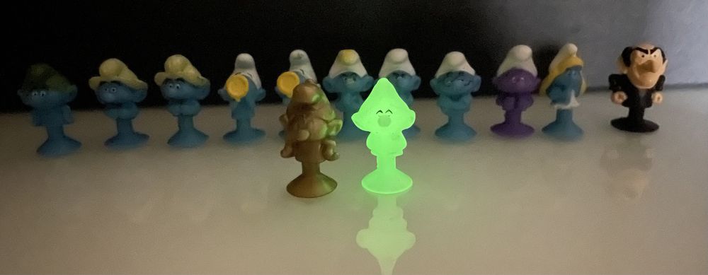 Stikeez Smurfy Smerfy 13 szt