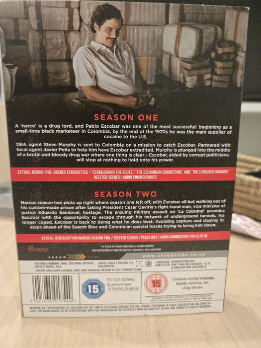 Coleção da Serie Narcos