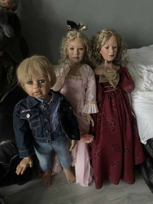 Lalka porcelanowa Anna-Kathrines 95 od Thomas Beackes
