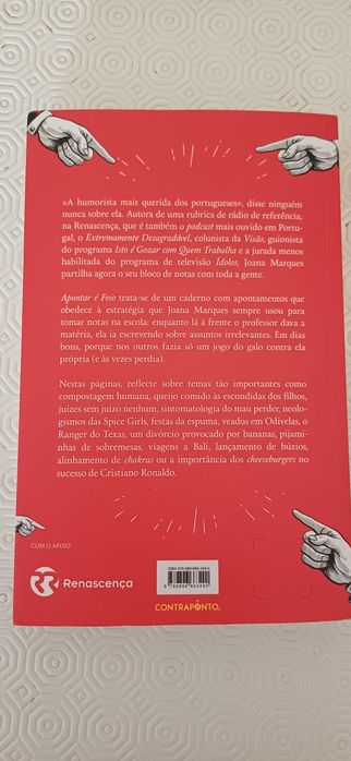 Livro Apontar é Feio de Joana Marques