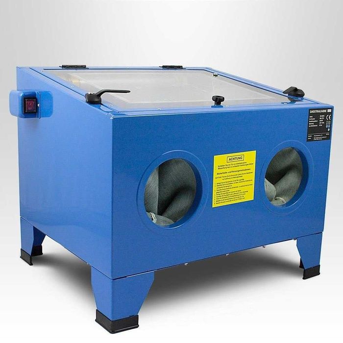 PIASKARKA KABINOWA 90L + pistolet + dysze + folia