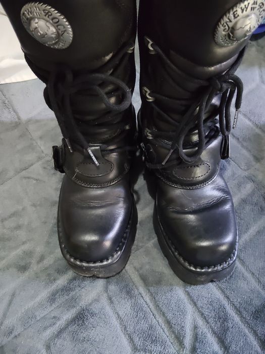 Botas New Rock pretas