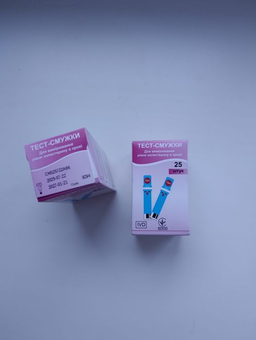 Тест смужки для визначення рівня холестерину