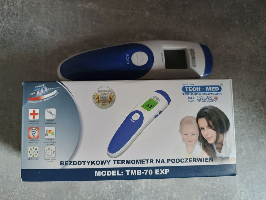 Termometr lekarski bezdotykowy TMB-70 EXP TECH-MED