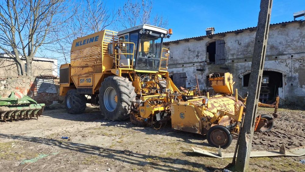 Kombajn samojezdny  do buraków KLEIN