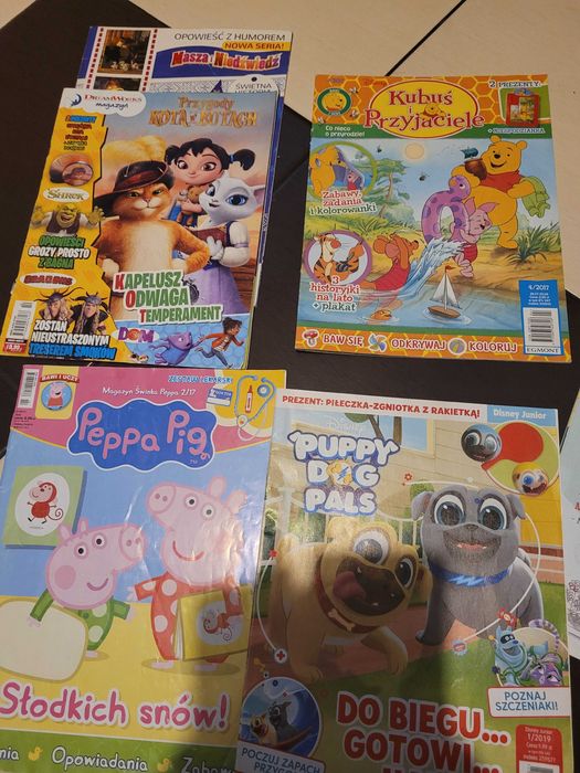 Książeczki gazetki dla dzieci
