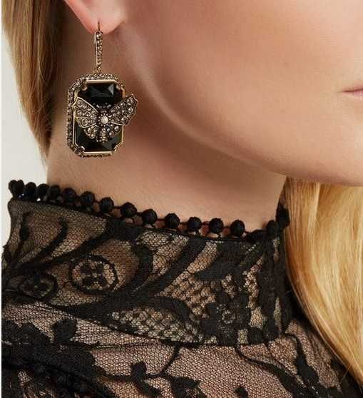 Alexander McQueen kolczyki motyle