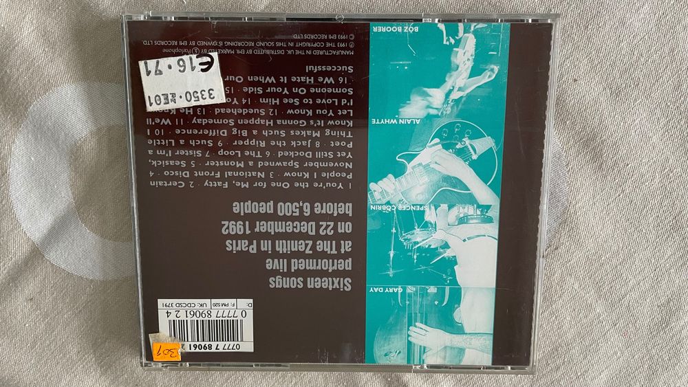 Morrissey ‎– Beethoven Was Deaf - cd