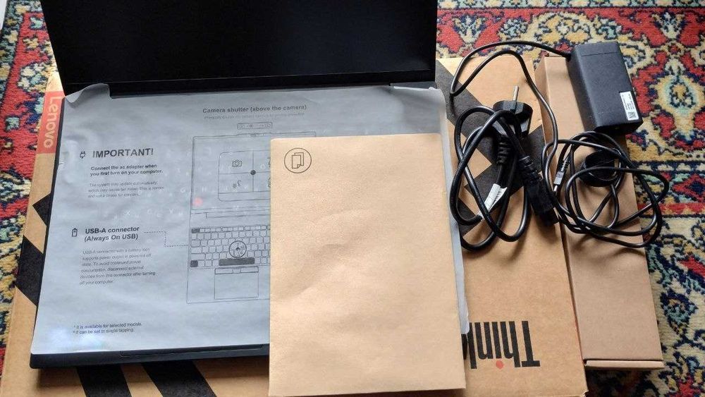 Новий ThinkPad E16 gen2 / 32 RAM / 1 TB SSD / Intel Ultra 7 155H