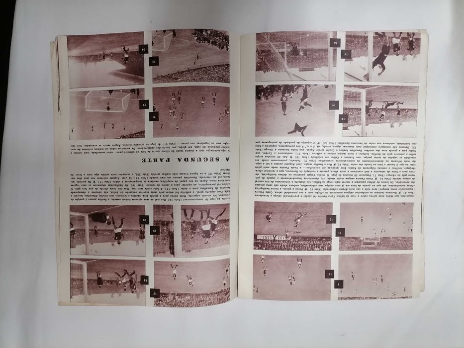HISTÓRICA Revista de 1961 BENFICA Campeão Europeu 60/61 Ag. Port. Revistas