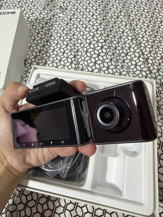 Dash cam nova em caixa