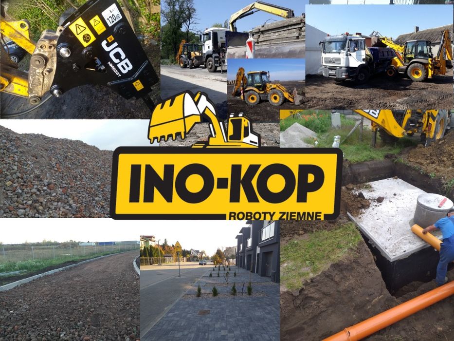 Usługi koparko-ładowarką, utwardzenie terenu,koparka,wywóz gruzu ziemi