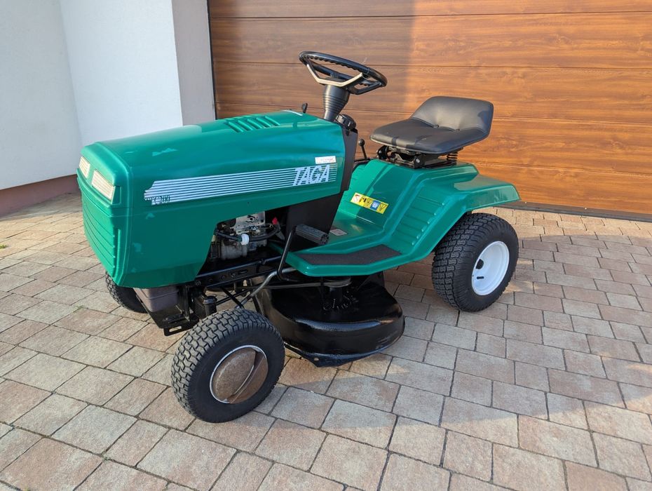 Traktorek kosiarka TAGA, Husqvarna LT, manual, briggs