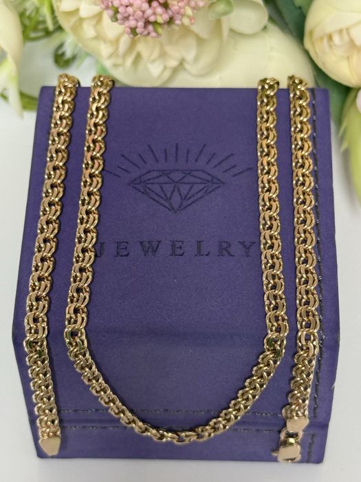 Золотая цепочка 55см