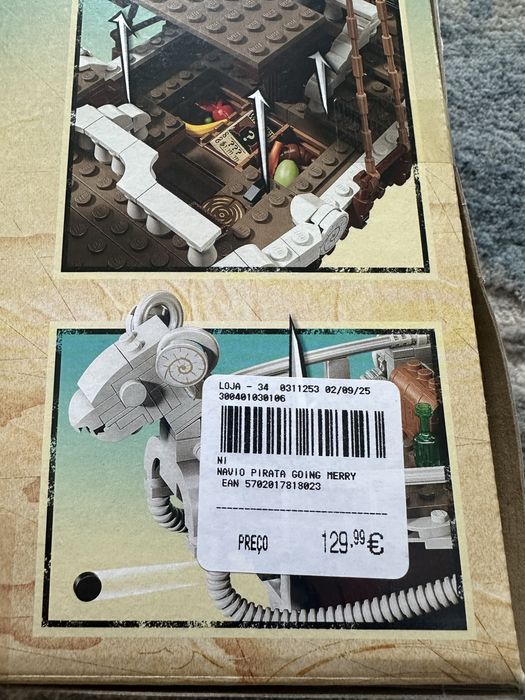 Lego Barco Ond Piece novo