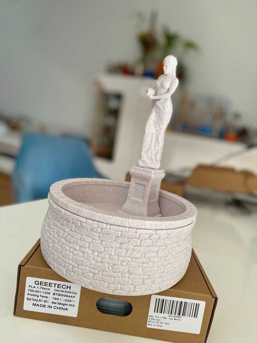 Filamento PLA Mármore GEEETECH 1.75mm 1kg | Bambu Creality Prusa