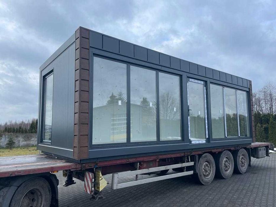 Kontener Pawilon Mieszkalny Handlowy Biurowy Socjal 8x3 każdy rozm