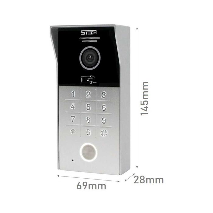 Wideodomofon 8" VERUS One PLUS(B) - 84225 - WiFi FHD