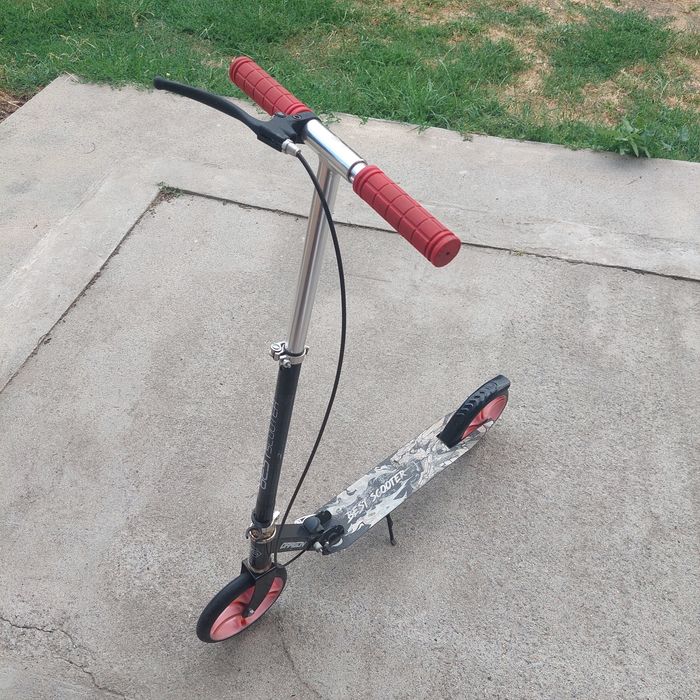 Самокат трюковий з тормозами та ніжкою
