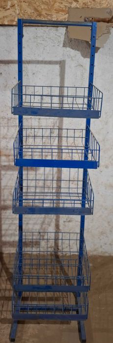 Стелажі, торгове обладнання б.у