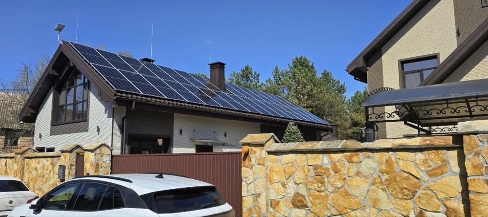 Встановлення СЕС, монтаж сонячних панелей, 3D Проектування