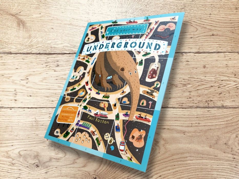 P. Boston Underground Find Your Way wyszukiwanka po angielsku labirynt