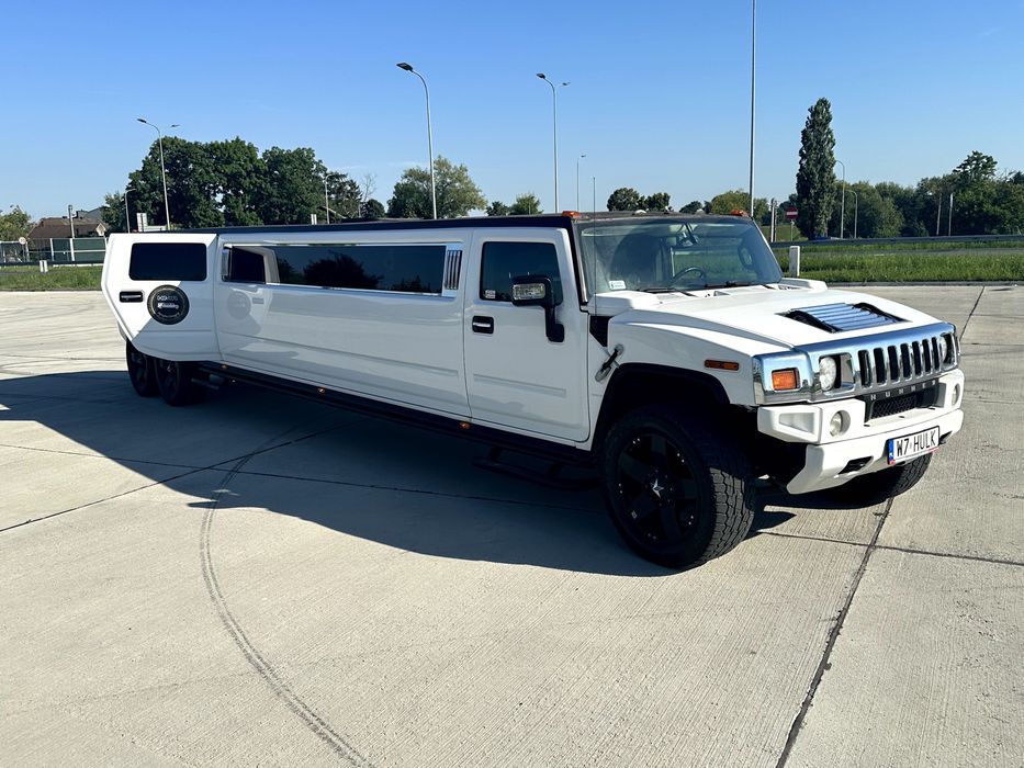 LIMUZYNA Hummer studniówka panieński kawalerski ślub impreza