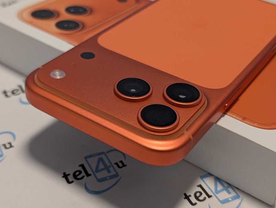 Tel4u Piękny iphone 17 Pro Max 512GB orange 100% Gw.Apple Długa35
