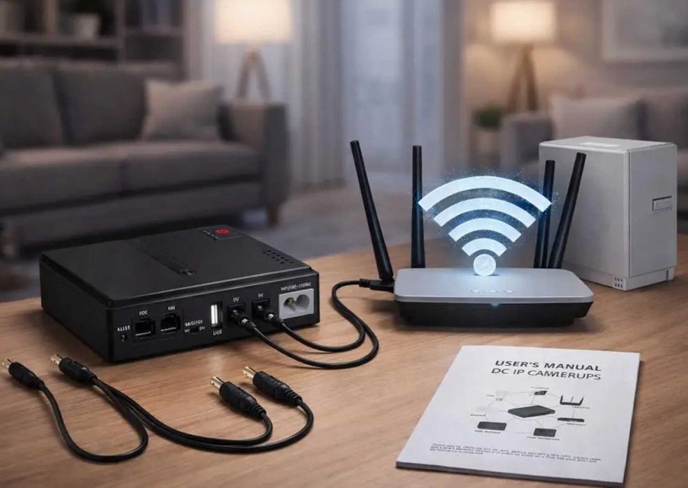 Потужний ДБЖ для роутера модема міні упс безперебійник 14000 мАг Новий