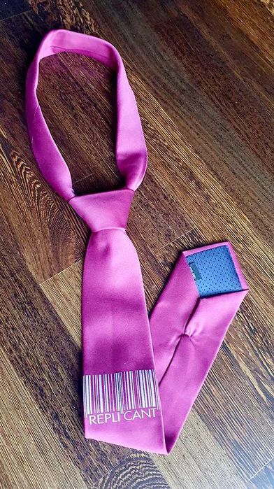 Krawat Blade Runner Łowca Androidów Replicant S-F Burgund Bordo