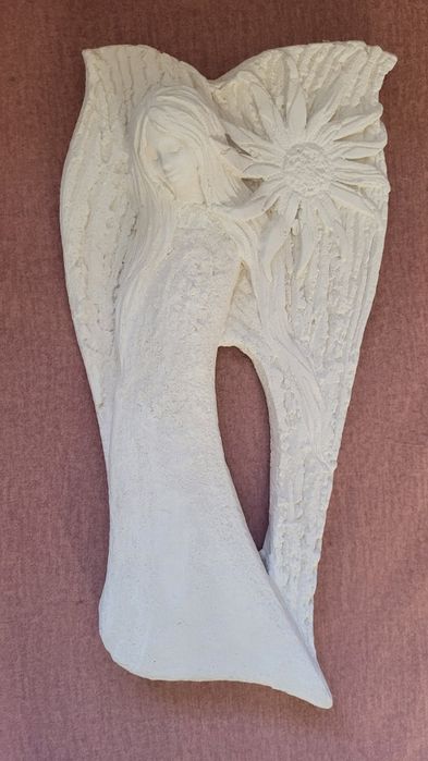 Anioł / anielica ceramiczna