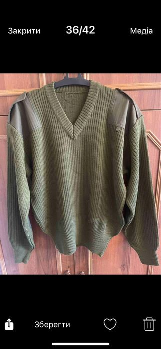 Сведер військоаий олива