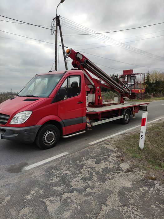 Podnośnik koszowy wynajem/usługi, odśnieżanie dachów