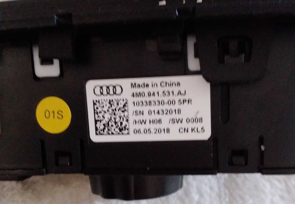 Panel od sterowania światł audi s q 7 4m