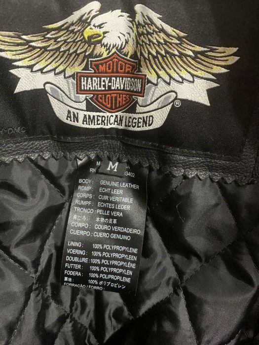 Harley Davidson Kurtka SKÓRA - RIDE READY - M