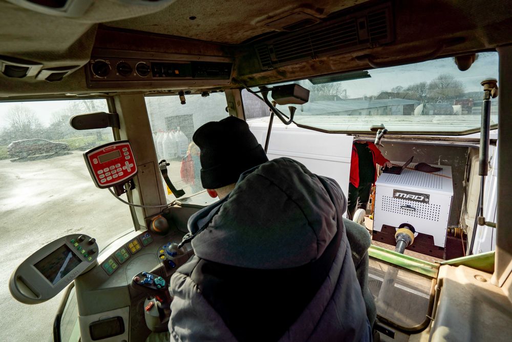 Hamownia Wom MAD mini do traktorów, mobilna nowość !!