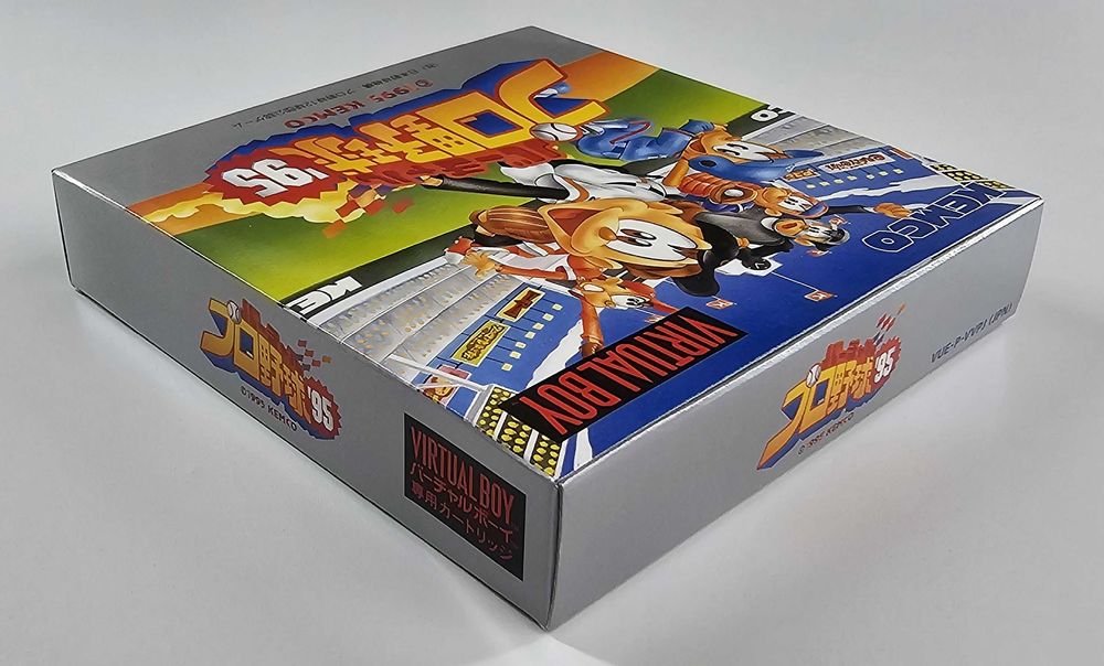 NOWY Pro Baseball '95 Virtual Boy Nintendo VUE-VVP-JPN