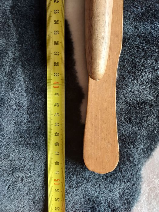 Conjunto de 4 cruzeta cabides antigos em madeira maciça