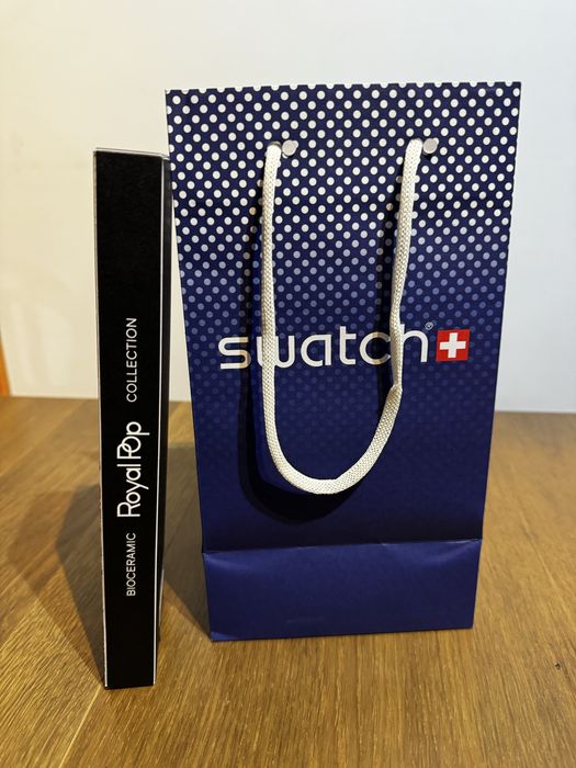 Relógio OCHO NEGRO – Audemars Piguet x Swatch (Coleção Royal Pop)