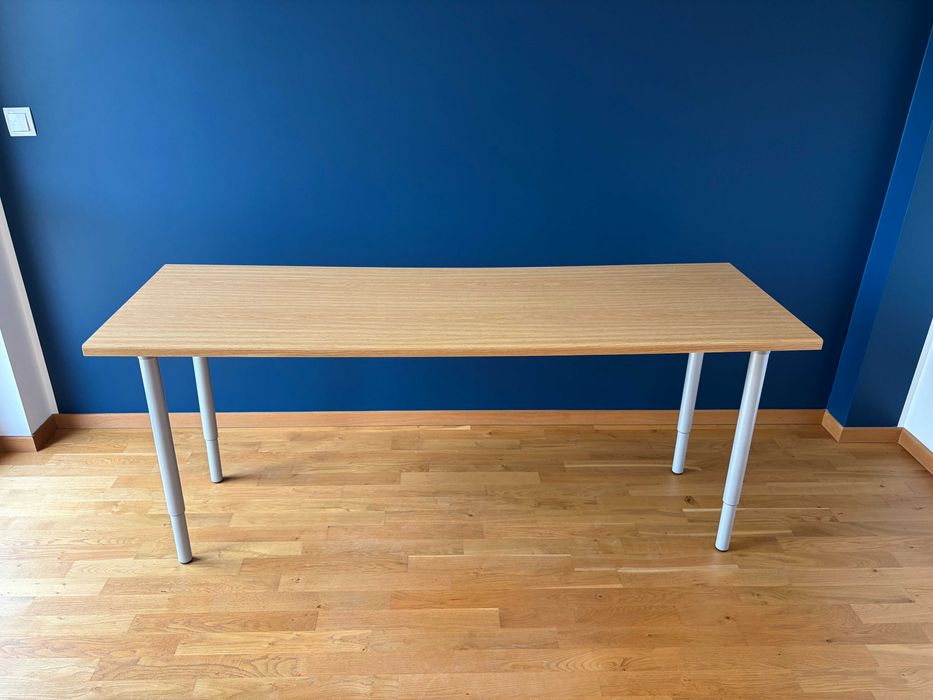 Biurko 60 x 180 z regulowanymi nogami