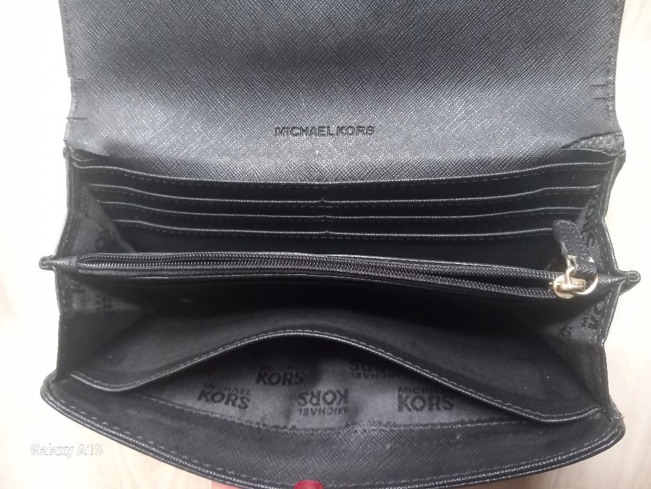 Michael kors oryginalny skórzany portfel damski