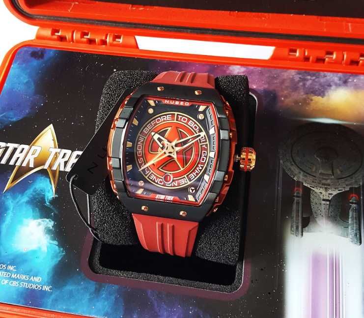 Nubeo Star Trek - Série Limitada-Automático (nº 090 de 200 uni.) RARO
