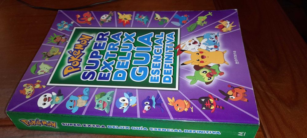Livro Pokémon Super Extra Delux Guía Esencial Definitiva