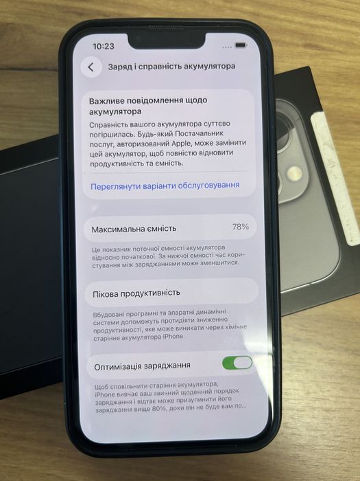 Iphone 13 pro 256 graphite