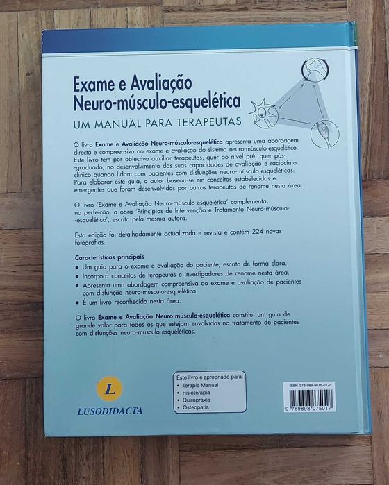 Livro Exame e Avaliação Neuro-musculo-esqueletica 3° Edição