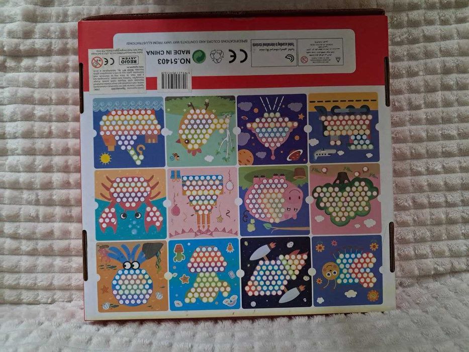 Мозаїка Пізнавальна з щипцями. Funny Puzzles (Оригінал)