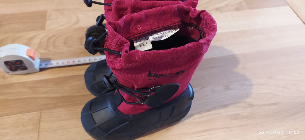 Śniegowce Kamik wkładką 15 cm