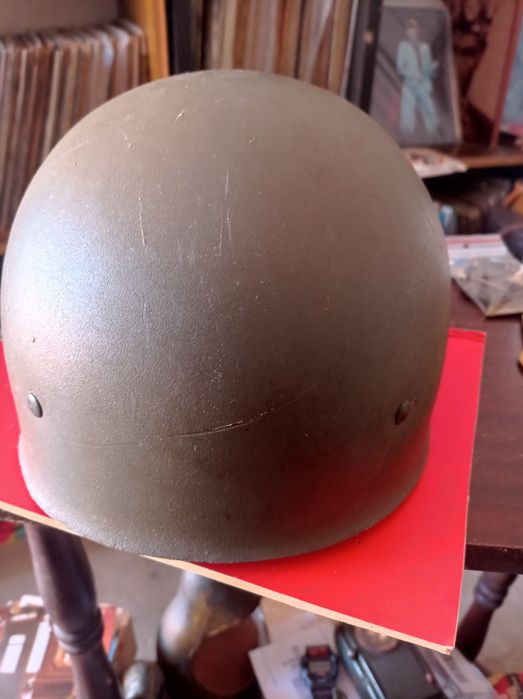 Capacete usado nas colónias